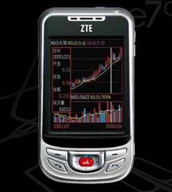 炒股!?手机也疯狂 中兴E700轻松玩转股海_手