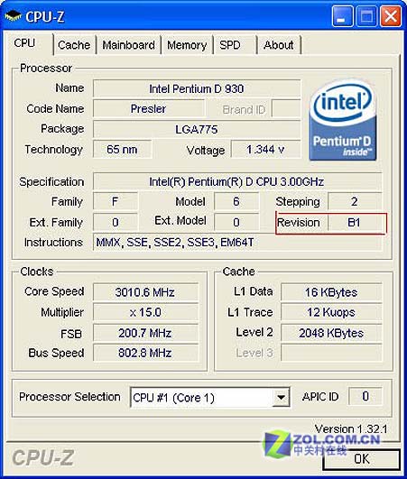 3.0GHz主频 65nm双核D930跌至1570元 3.0GHz主频 65nm双核D930跌至1570元