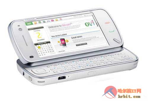 经典侧滑全键盘诺基亚n97i导航版4599图片