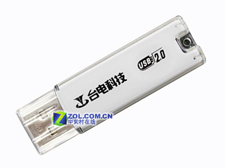 苹果风格 台电1GB白色晶彩优盘199元 苹果风格 台电1GB白色晶彩优盘199元