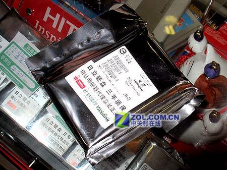 首款日立40GB SATA笔记本硬盘565元 首款日立40GB SATA笔记本硬盘565元