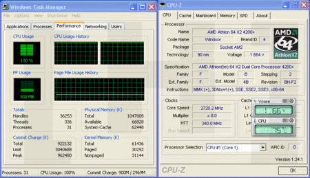 轻松上2.7GHz!AM2版X2 4200+超频测试 轻松上2.7GHz!AM2版X2 4200+超频测试