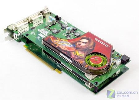 图为:技嘉GeForce 7900GX2 显卡 图为:技嘉GeForce 7900GX2 显卡