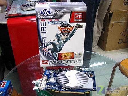 图为:蓝宝石X1600PRO Ultimate 显卡 图为:蓝宝石X1600PRO Ultimate 显卡