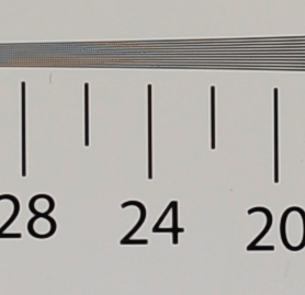 中心分辨率测试-尼康 AF-S 50mm f\/1.8G_镜头