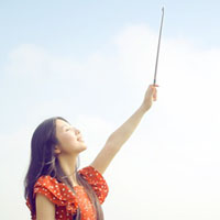 穿冬装情侣头像一男一女