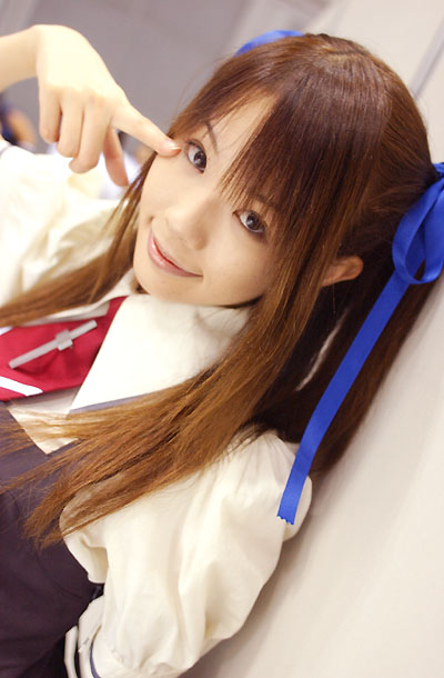 air主角神尾观铃纯情制服cosplay