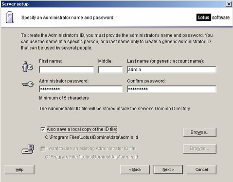 IBM Lotus Domino Server״ 