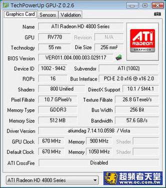 GeCube HD4850 O.C Editionǹ 