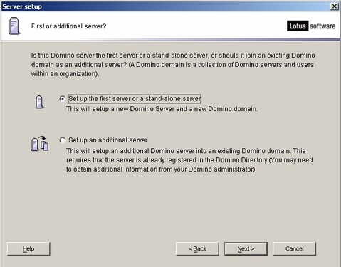 IBM Lotus Domino Server״ 