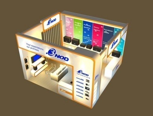 三诺(3nod)在ces展的展位图
