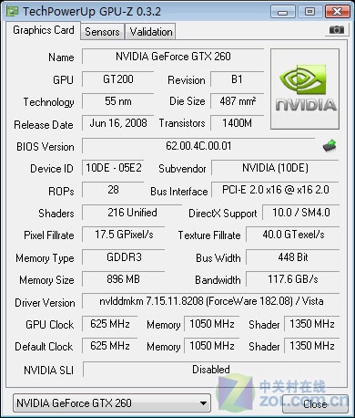 ǹѪͳ ӰǿGTX260+ 