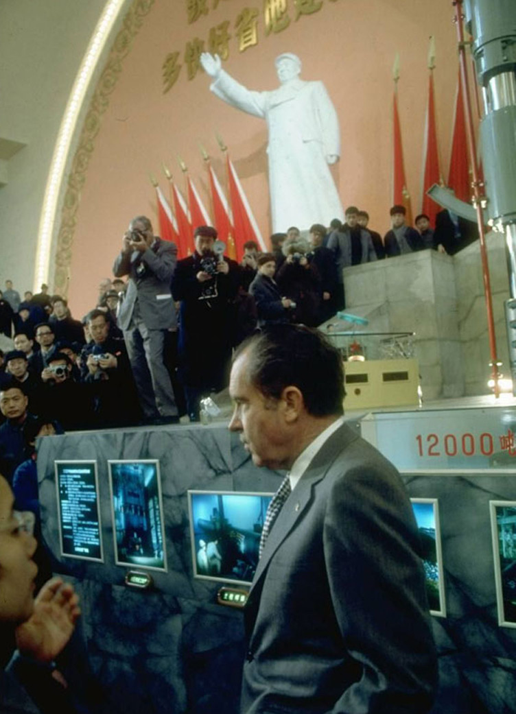 未公开的1972年尼克松访华照片